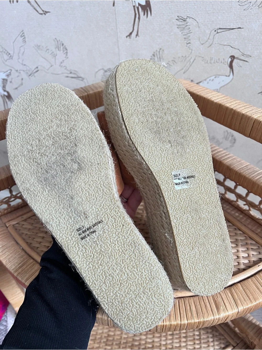 Lulus faux suede espadrille platform‎ sandals